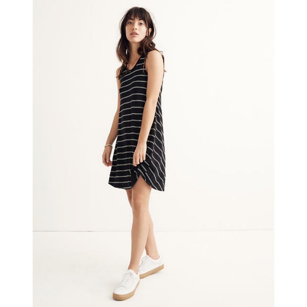Madewell | "Highpoint" Striped Tank Dress - Picture 7 of 8